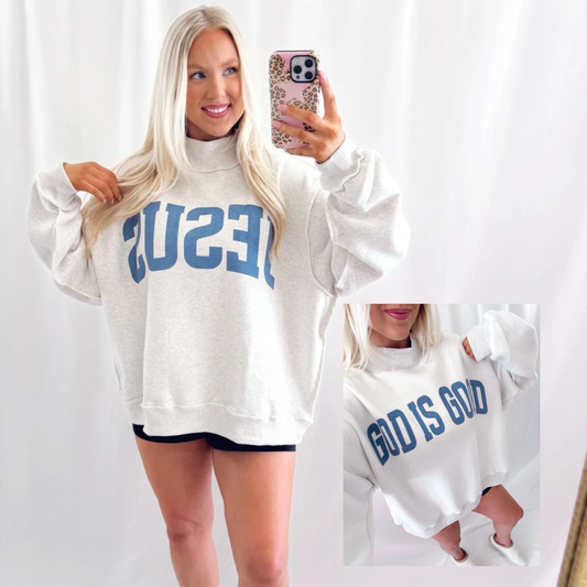 The Reversable "God Is Good" Sweater