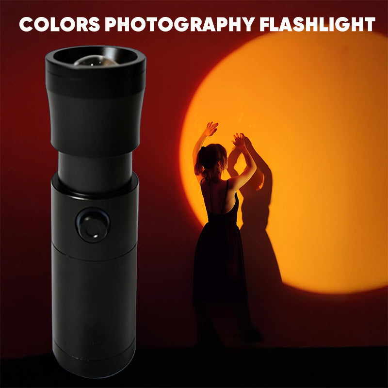 Portable RGB Photography Flashlight