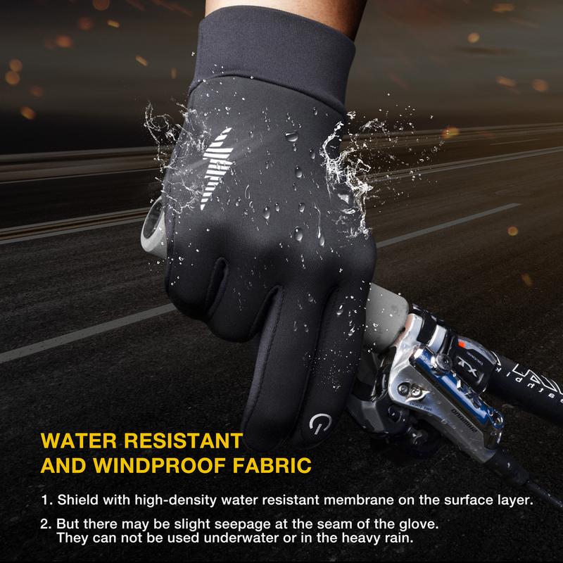 🔥Last Day Buy 1 Pair, Get 1 Pair FREE!🎁Winter Gloves Women Men Ski Gloves Liners Thermal Warm Touch Screen, Perfect for Cycling, Running, Driving, Hiking, Walking, Texting, Freezer Work, Gardening, and Daily Activities