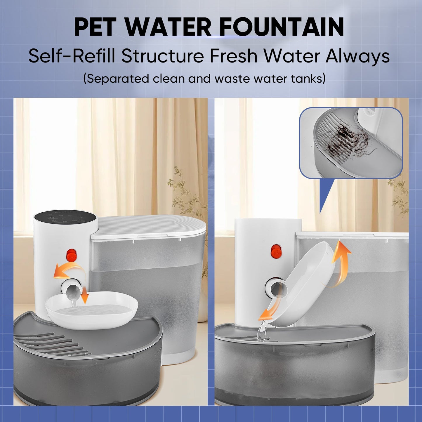 Automatic Pet Water Fountain