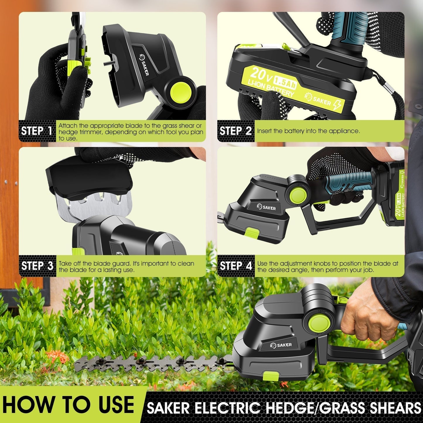 Cordless Hedge Trimmer