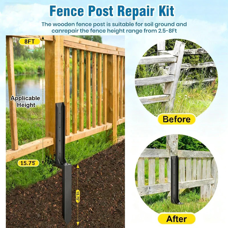 Fence Post Repair Kit