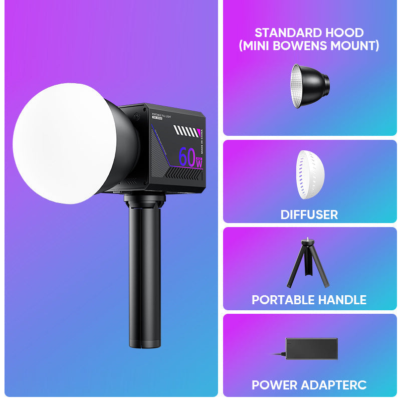 Handheld Portable Video Light