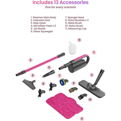 High-Pressure All-in-One Steam Mop