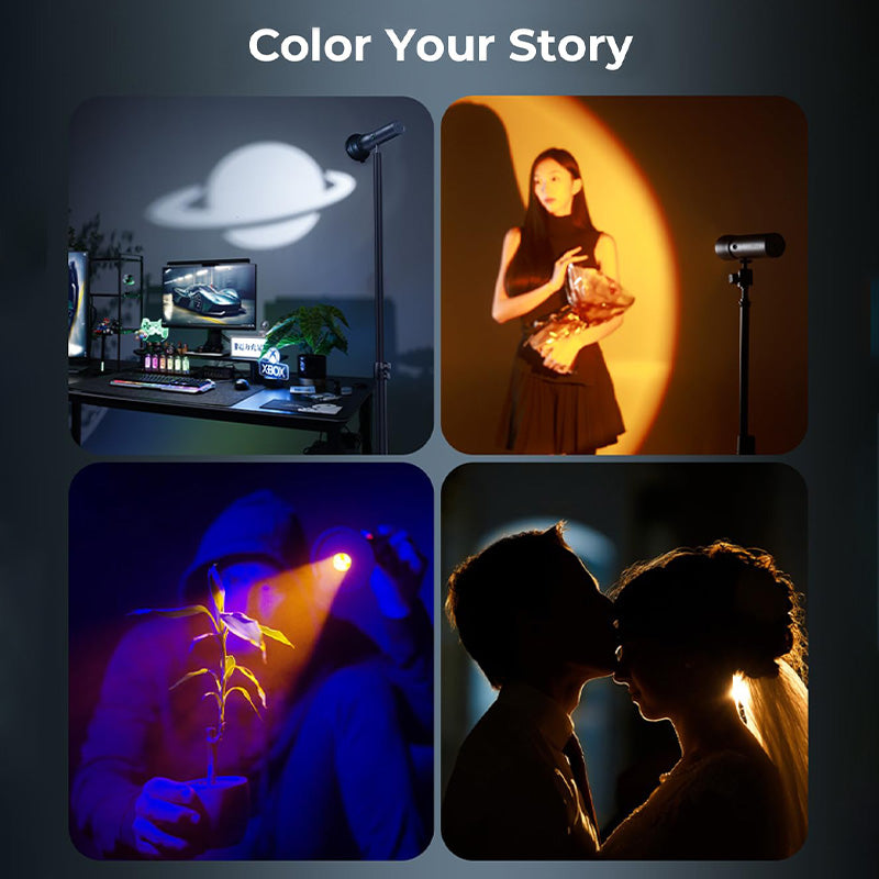 Portable RGB Photography Flashlight
