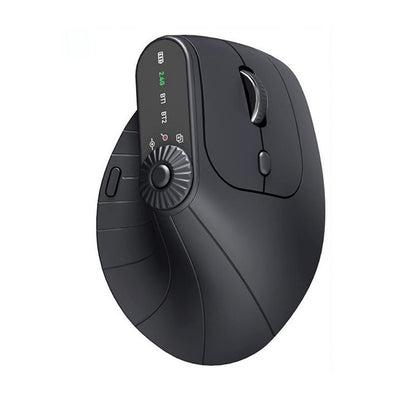Ergonomic Triple-Connect Wireless Mouse