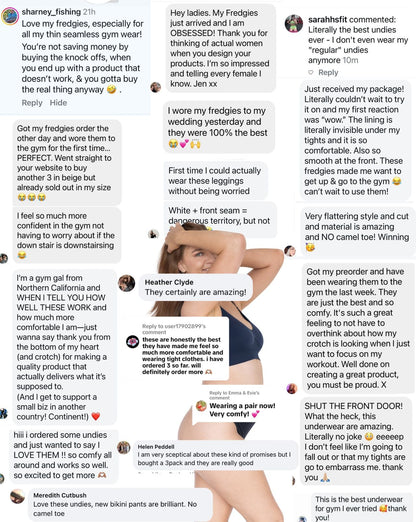 Front-Wedgie Proof Thong