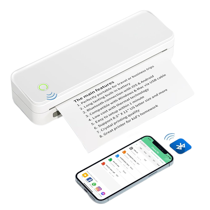 Wireless Bluetooth Thermal Printer