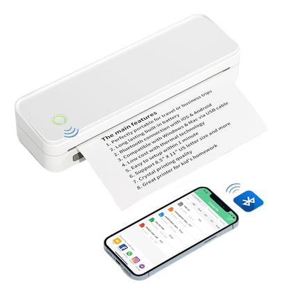 Wireless Bluetooth Thermal Printer